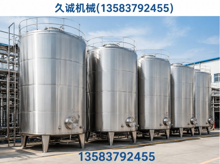 邹城市不锈钢储罐展示图